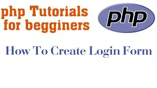 Php login form with mysql/php login form/create login form in php/login coding in php/learn it 9M