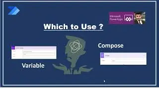 compose vs variable action in power automate || power automate