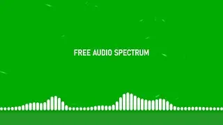 Audio Spectrum green screen 2021 || Avee Player Audio Spectrum || Mondal Green Screen