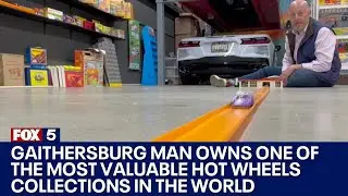 Gaithersburg man owns one of the most valuable Hot Wheels collections in the world | FOX 5 DC