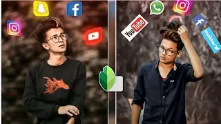 Snapseed |- New Social Unique Concepts Photo Editing 🔥| Snapseed Background Change Photo Editing |