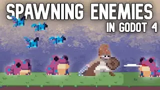 How to SPAWN Enemies in Godot 4 (spawning system)