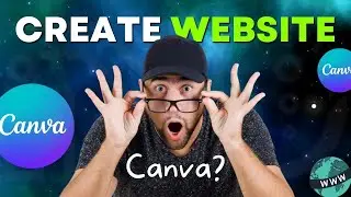 Create A Website Using Canva For Free | Canva Se Website?