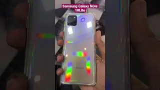 Samsung Galaxy Note 10 Lite with built in S-Pen 