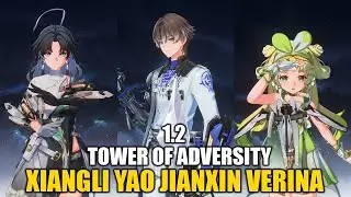 RC0 Xiangli Yao Jianxin Verina vs. Mourning Aix | Tower of Adversity Echoing Tower - Floor 4