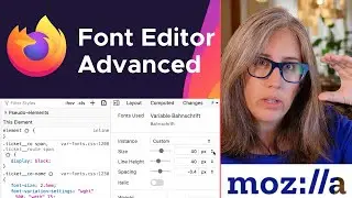 Firefox Font Editor — Advanced