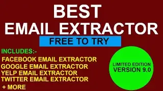 Best Email Extractor|Extract Real Emails And Make Money Online