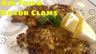 Air Fried Razor Clams