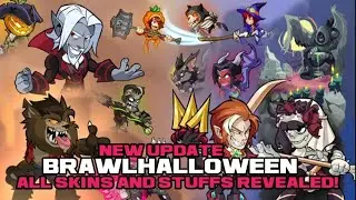 Brawlhalloween 2020 new brawlhalla Halloween update all new stuffs skins etc revealed!