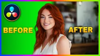 How to Remove Green Screen in Davinci Resolve