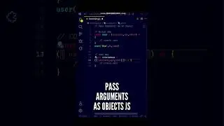 😄😄 How to Pass Arguments as Objects in JavaScript ES6! 