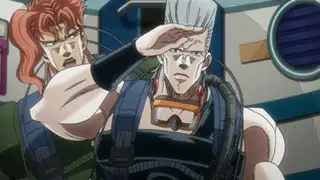 Polnareff's Hand Signal - JoJo's Bizarre Adventure: Stardust Crusaders