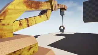 Unreal Engine Physics-Based Crane