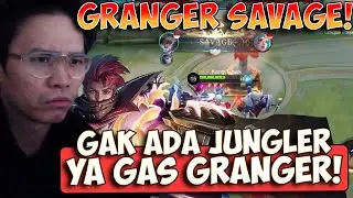 MENG-SAVAGE BERSAMA GRANGER JUNGLER !!! - Mobile Legends