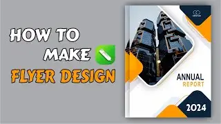 How To Make Flyer Design in Corel Draw / Corporate Flyer Design in CorelDraw - Awais Graphics