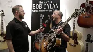 Guitar Center New from NAMM 2015 - Gibson SJ 200 Bob Dylan Players Edition Acoustic-Electric Guitar