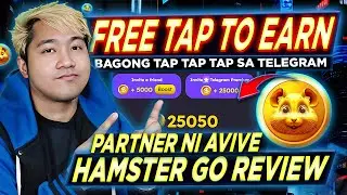 NEW FREE TAP TO EARN Hamster Go na Partner ni Avive Network | PALDO BA DITO? Mala HAMSTER KOMBAT?