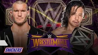 Randy Orton vs Shinsuke Nakamura for Championship