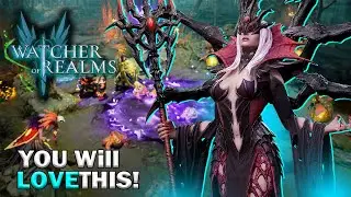 Watcher Of Realms Gameplay Walkthrough First Impressions | Best Tower Defense Game 2023 Android/iOS