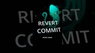 Its too easy! Revert commit with just 2 clicks ✨⏮ #programming #coding #shorts