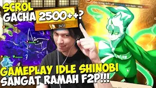 Gameplay Game Idle Shinobi!! Bisa Gacha 3.000X!!! (Android)