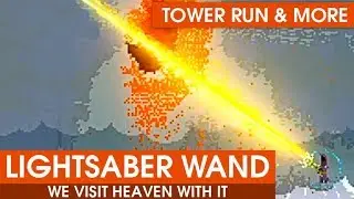 LIGHTSABER DESTRUCTION - Jedi God Wand [Noita Gameplay]