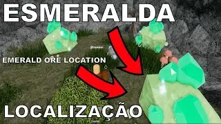 ROBLOX STRANDED - MINÉRIO DE ESMERALDA - LOCALIZAÇÃO