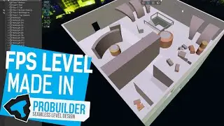 FPS Level Made in ProBuilder—Showcase