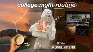 my college night routine