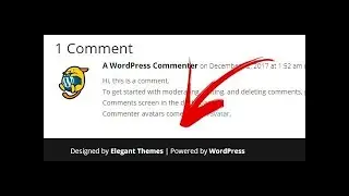 Change The Footer Copyright Credits On Any WordPress Theme