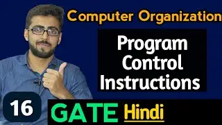 program control instructions | Types of Instructions | Computer Organization and Architecture