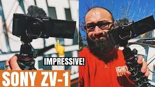 Sony ZV-1 : Full Review / Unboxing & First Impression Test : The PERFECT On The Go Camera!