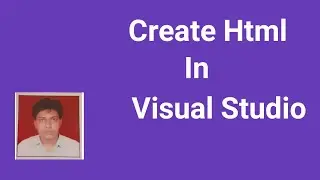 Create Html In Visual Studio