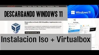 Como descargar instalar windows 11 en virtualbox con image ISO trucos de instalacion.