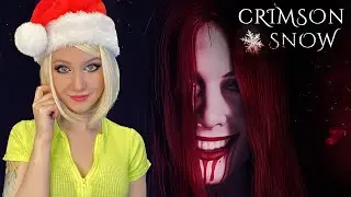 🎄 Crimson Snow -  НОВОГОДНИЙ ХОРРОР - ПОЛНОЕ ПРОХОЖДЕНИЕ ► forestcatplay