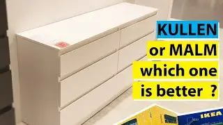 Ikea Kullen vs Malm,  what's the difference, a look at ikea best seller drawer