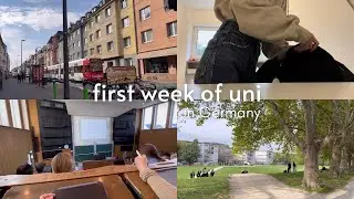 Uni Life in Germany | my first week as a master's student 👩🏻‍💻📖