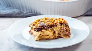 No-bake Peanut Butter Eclair Cake Recipe