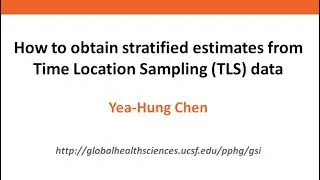 BSS Data Analysis - Stratified estimates from TLS data