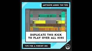 How to add punch to 808s (in Ableton)