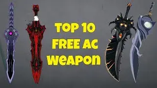 AQW - TOP 10 FREE AC WEAPONS