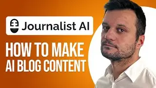 Journalist AI Autoblogging Tutorial & Review | How To Create AI Blog Content