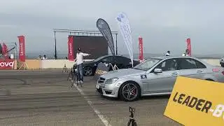 C63 AMG vs CLS63 AMG Drag Race