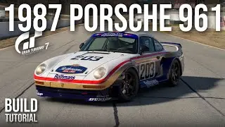 Gran Turismo 7 | Porsche 961 Race Car Build Tutorial | Special Projects