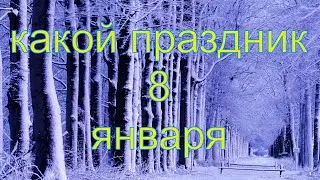 какой сегодня праздник? 8 января \ праздник каждый день \ праздник к нам приходит \ есть повод