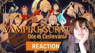 Vampire Survivors Ode to Castlevania DLC Announcement Trailer | GAMEDAME REACTS