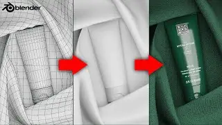 Cloth Simulation is EASY In Blender 4.0! (FULL PROCESS)