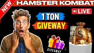 1 $ Dollar 💵 Gas fess Giveway | Hamster 🐹 Kombat Gas Fess Free 🆓 5 lucky winners today