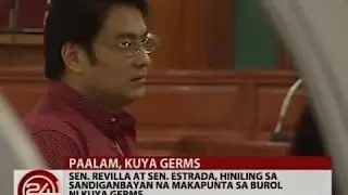 Revilla at Estrada, hiniling sa Sandiganbayan na payagan silang makadalaw sa burol ni Kuya Germs