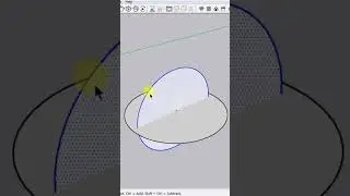 Semi Hollow Sphere in SketchUp || Full Tutorial 